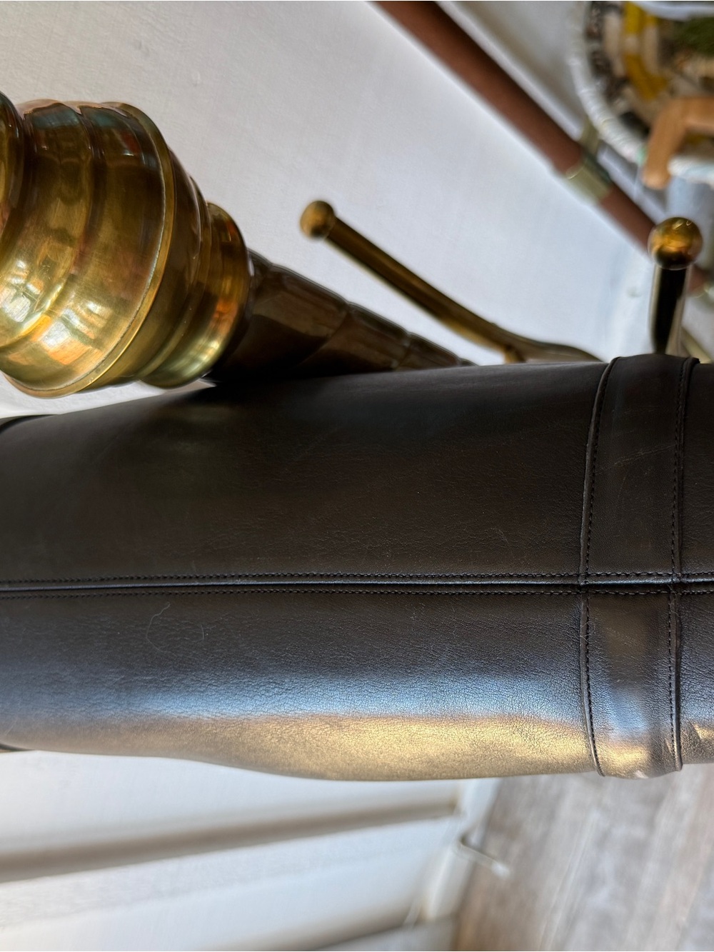 VTG NYC Coach Envelope Portfolio | Black | No. 5190 | Stunning Perfection - Picture 7 of 15